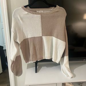 Knit sweater